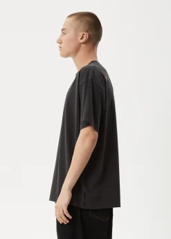 T-Shirts<Afends Webhead - Boxy Tee Stone Black
