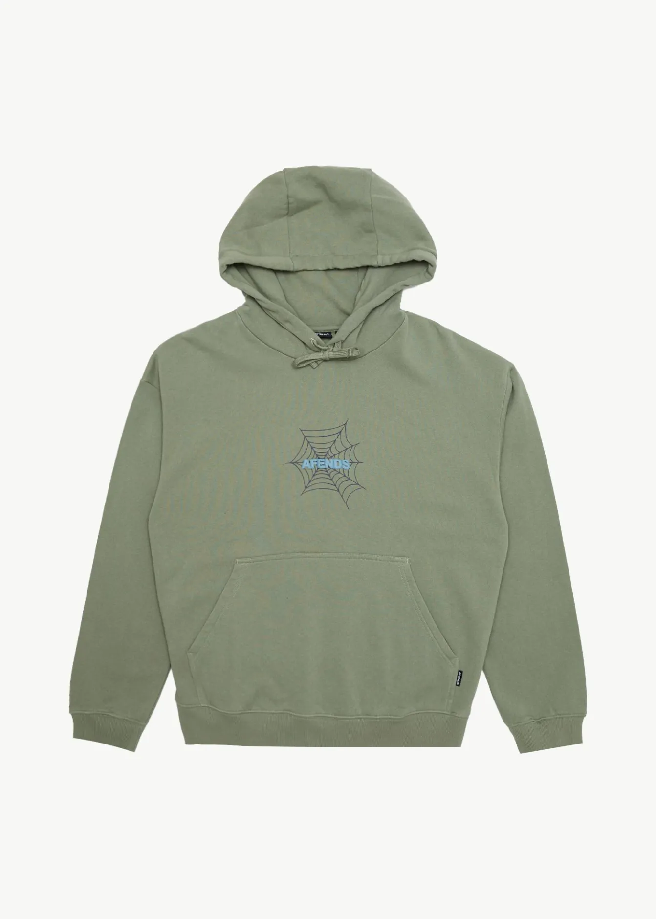 Sweaters & Hoodies<Afends Webhead - Hoodie Oil Green