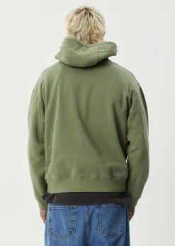 Sweaters & Hoodies<Afends Webhead - Hoodie Oil Green