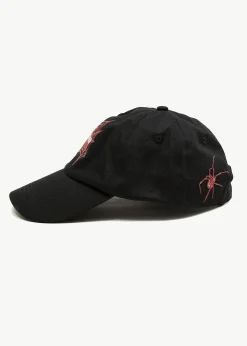 Accessories|Accessories<Afends Webhead  - Six Panel Cap Black