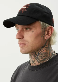 Accessories|Accessories<Afends Webhead  - Six Panel Cap Black