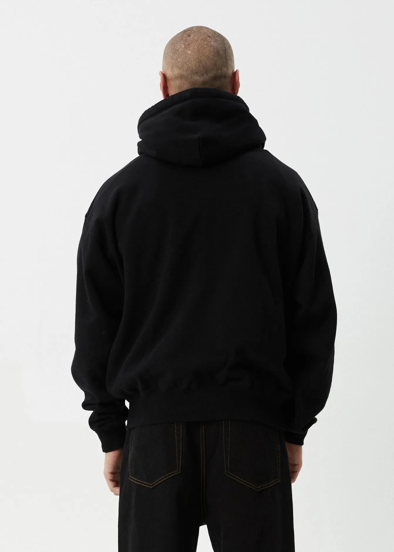 Sweaters & Hoodies<Afends Wired - Boxy Hoodie Black