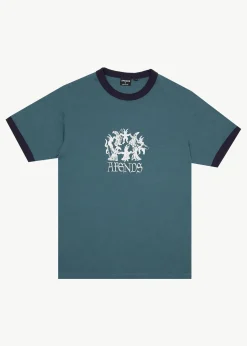 T-Shirts<Afends Witchcraft  - Ringer Tee Fuel