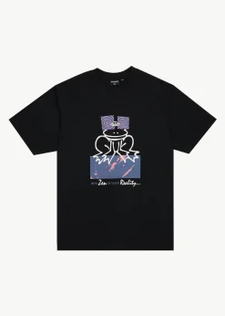 T-Shirts<Afends Zen Feeling  - Retro Tee Black